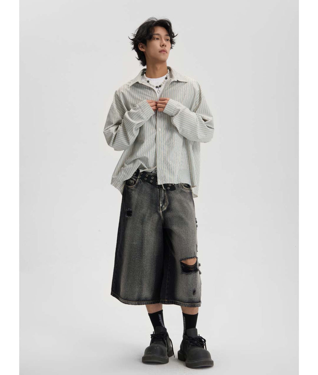 Vintage cargo jeans-D417