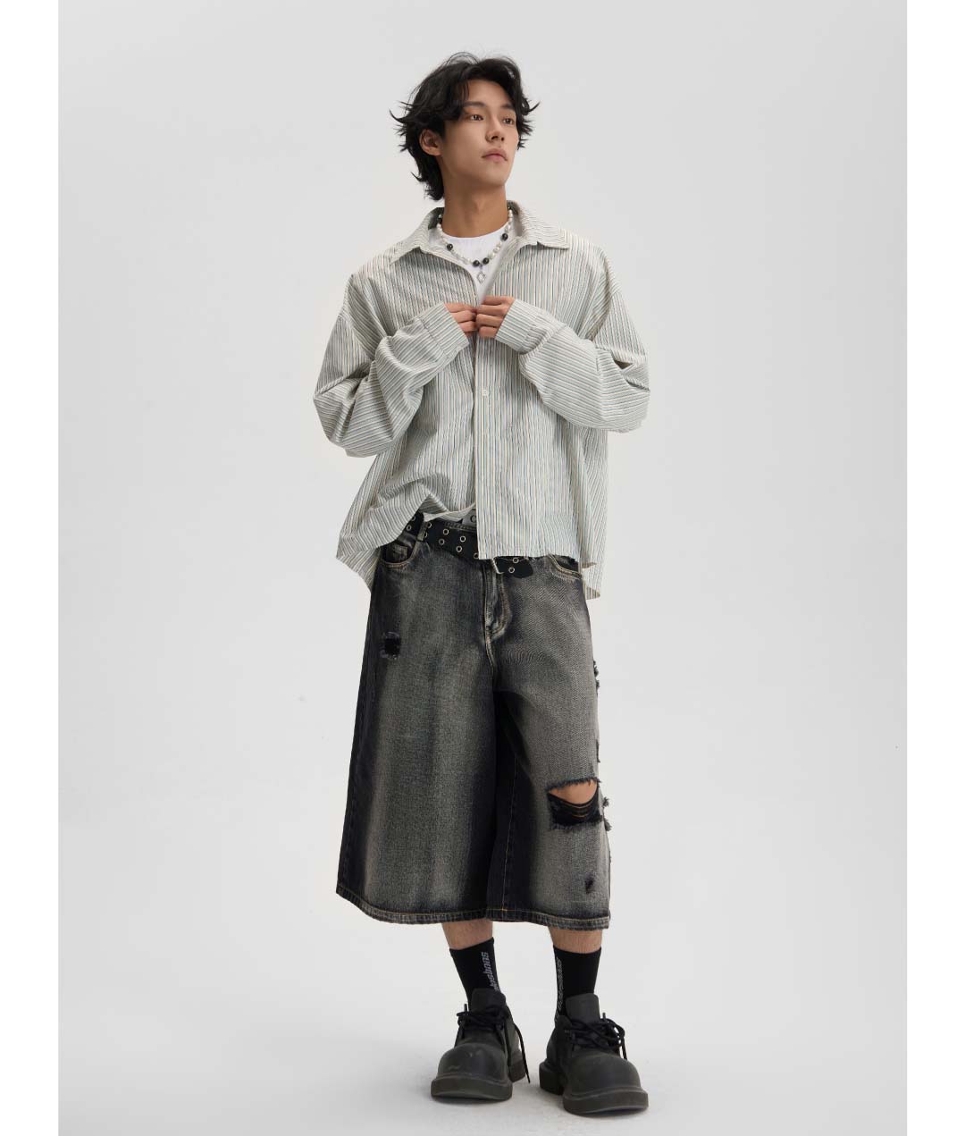 Vintage cargo jeans-D417