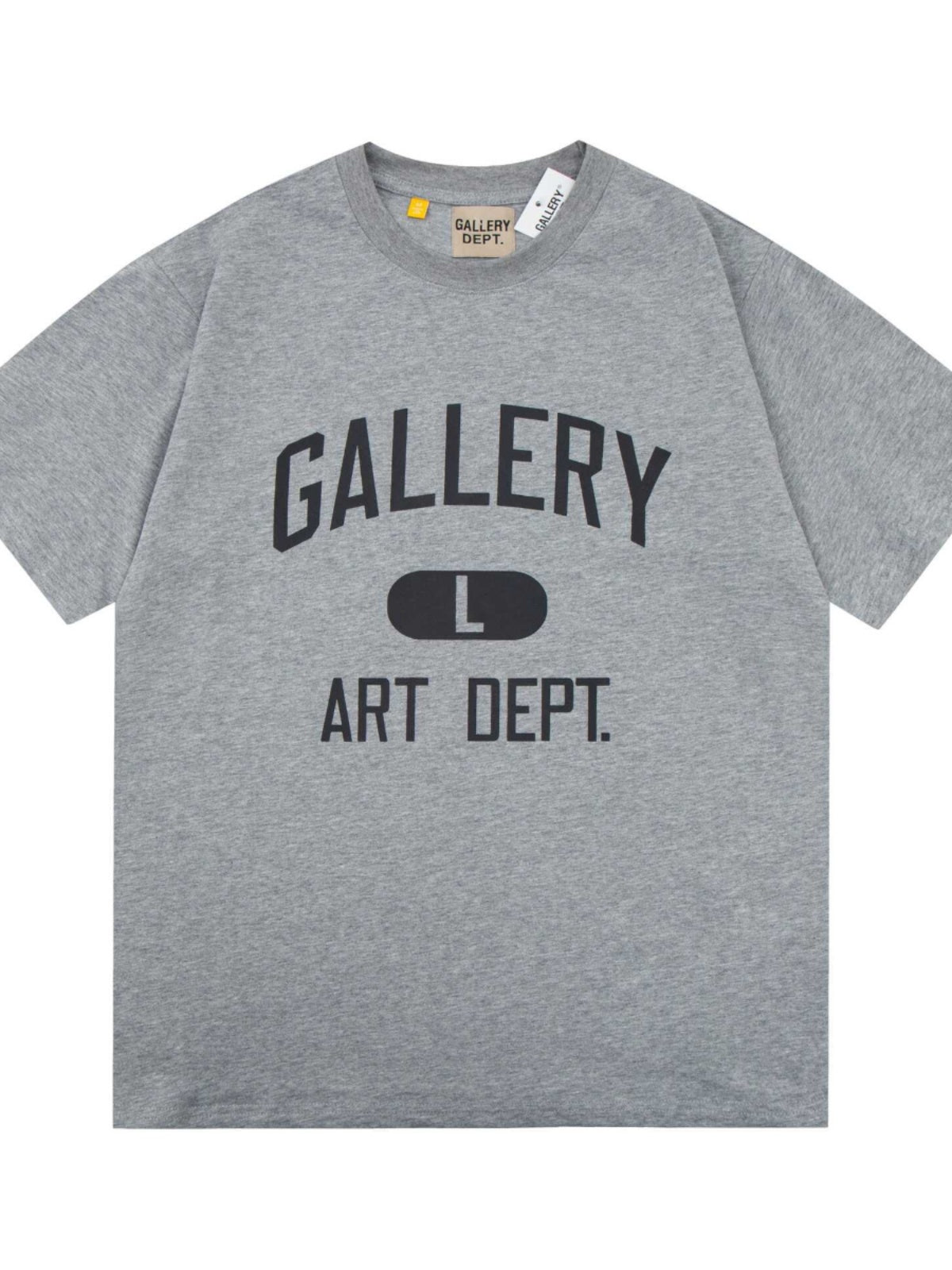 Monogram print loose TEE-D419