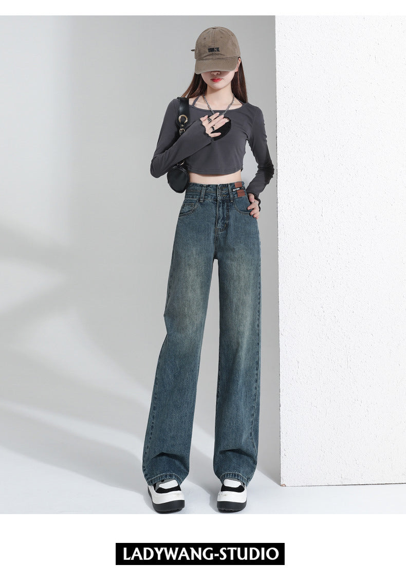 Straight jeans-D96