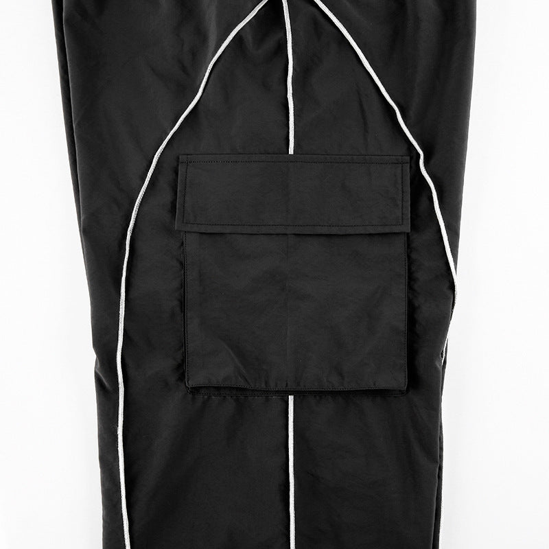 Line pants oversize-D33