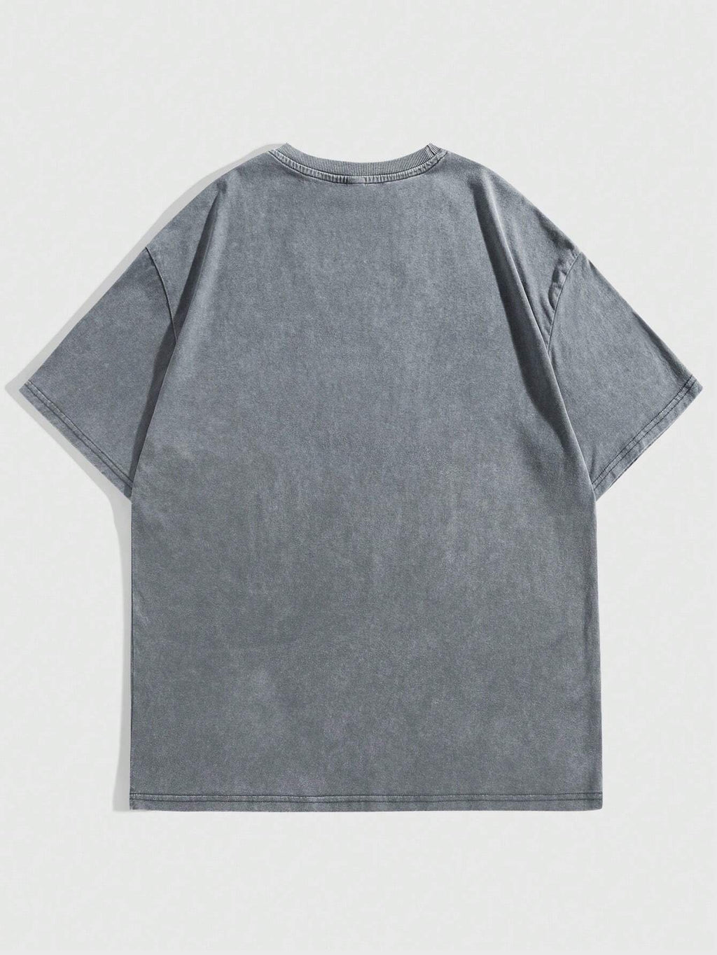 Retro letter print TEE-D373