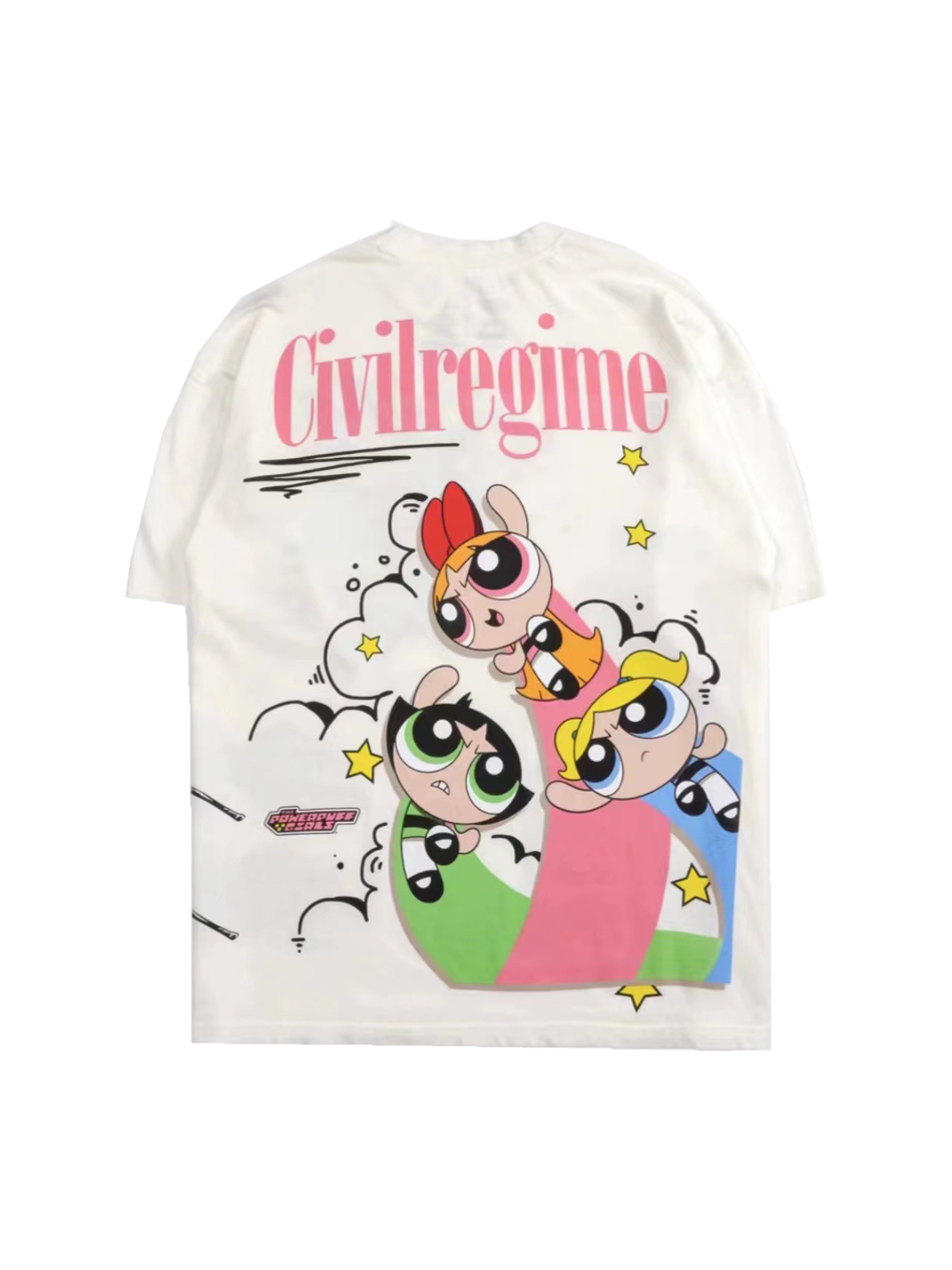 Cartoon printing TEE-D377