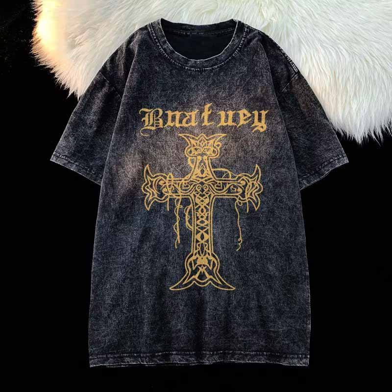 Trendy loose TEE-D370