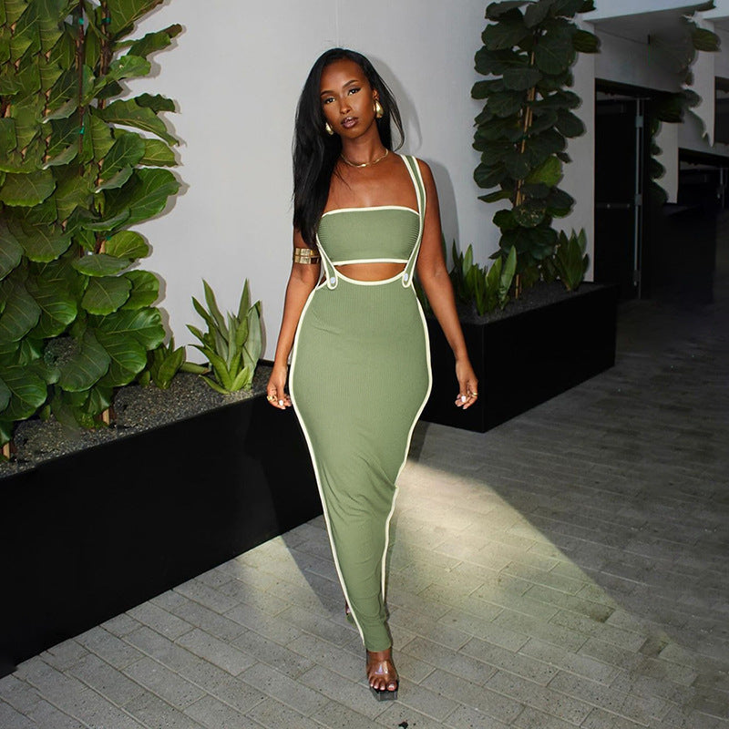 Stylish sexy dress-D775