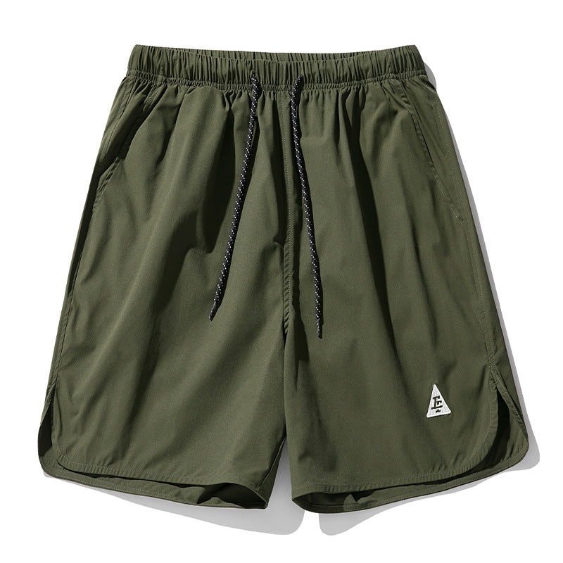 Solid color shorts-D713