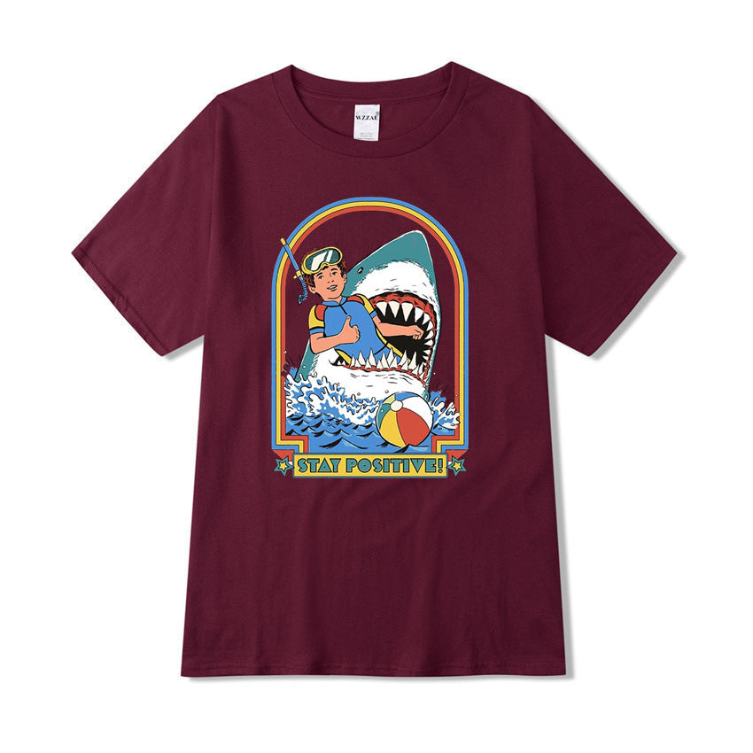 Printed T-Shirt-D539