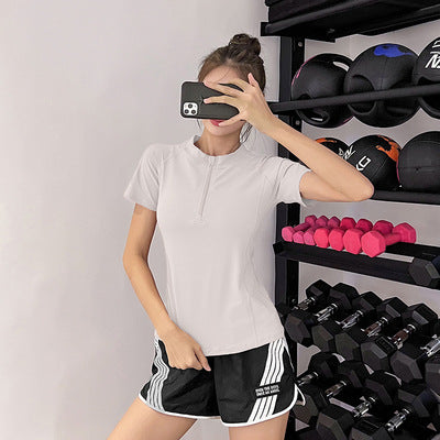 Sports quick-drying yoga top-D870