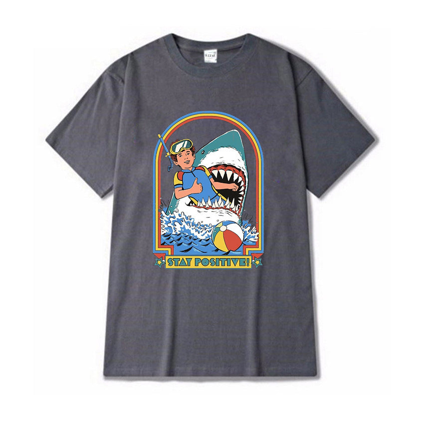 Printed T-Shirt-D539