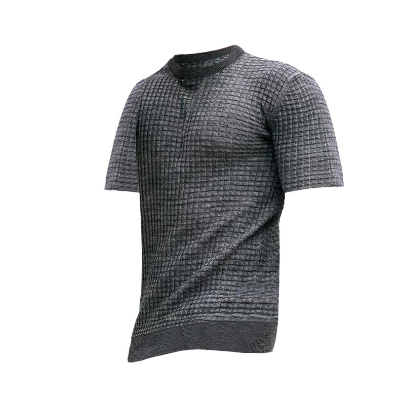 Small checkered tee-D817
