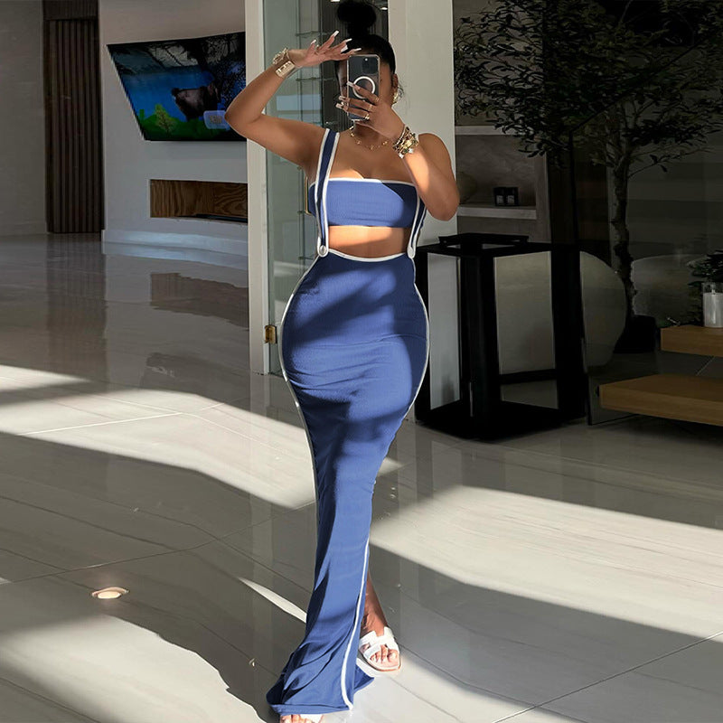 Stylish sexy dress-D775
