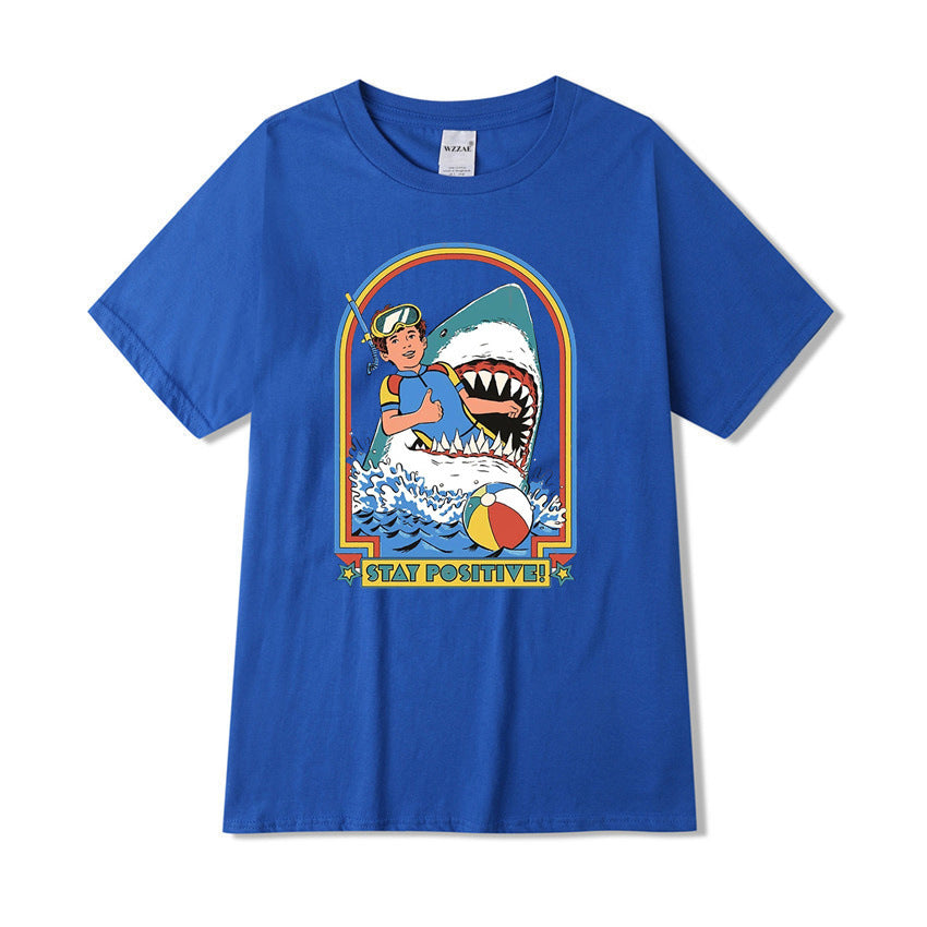 Printed T-Shirt-D539