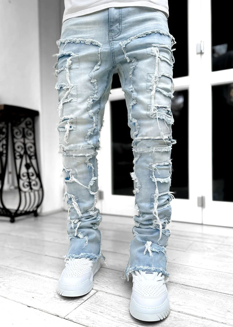 multi-style jeans-D432