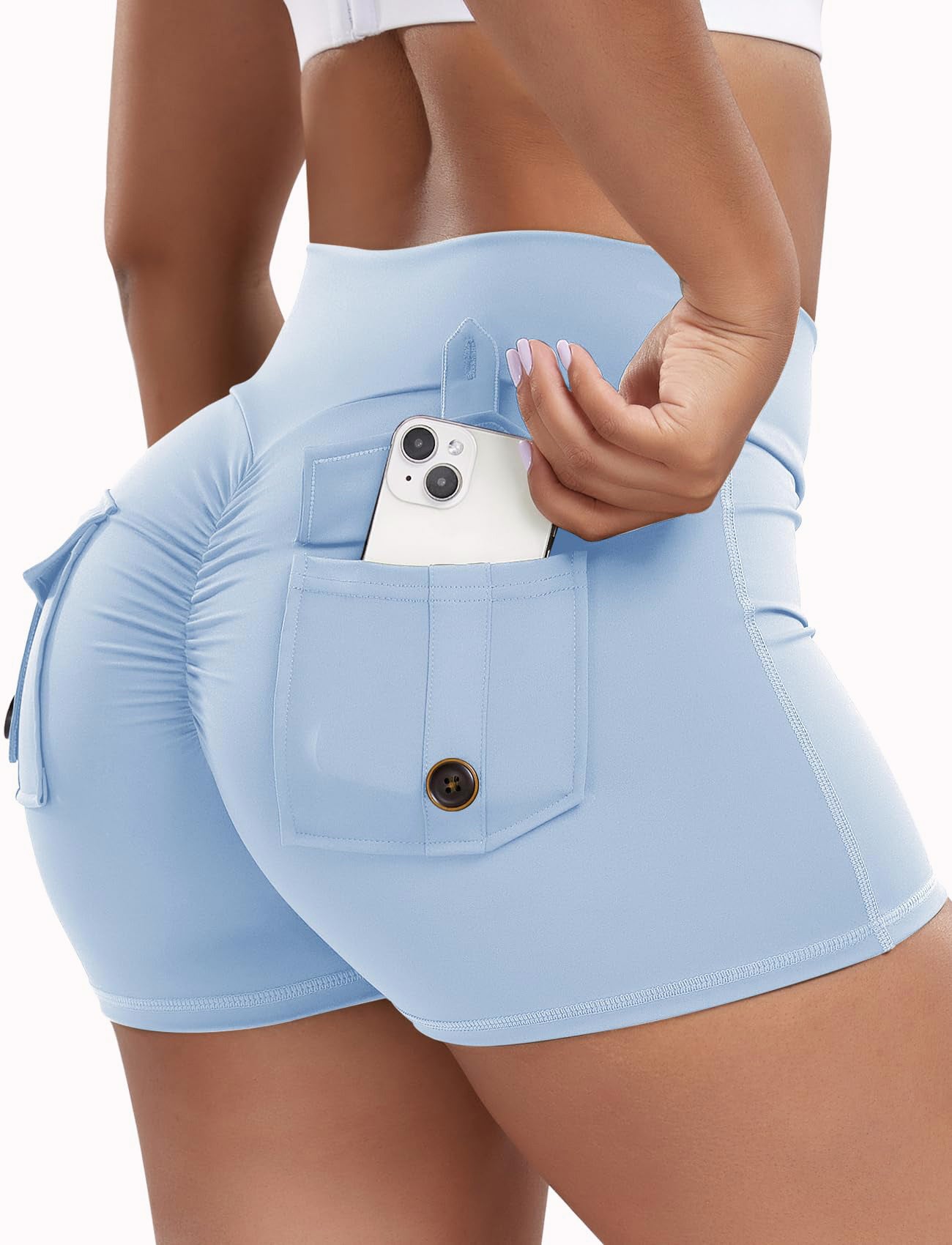 Sexy sports shorts-D342