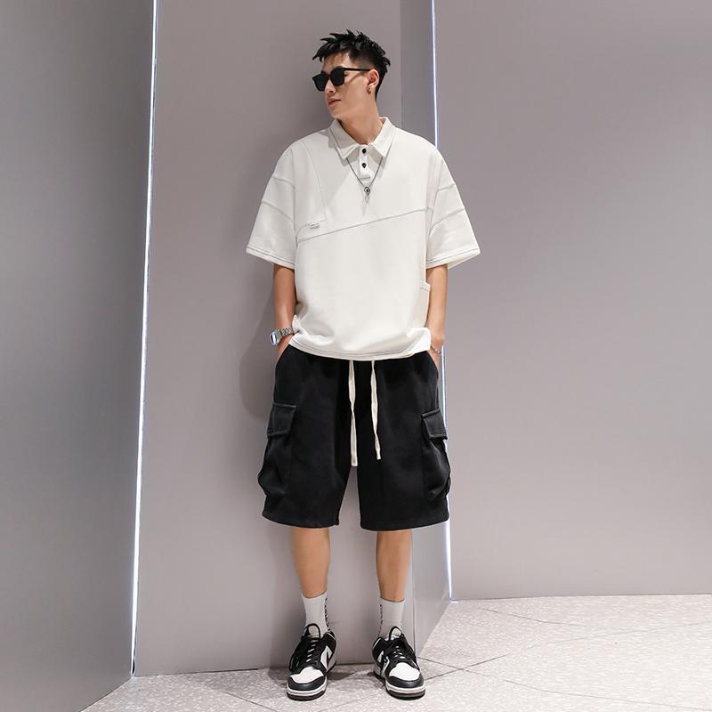 Business lines loose polo-D507