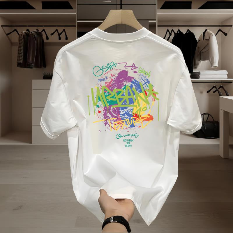 Printed trendy TEE-D484