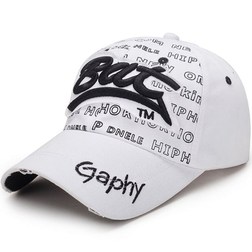 Baseball cap with 3D embroidery-D294