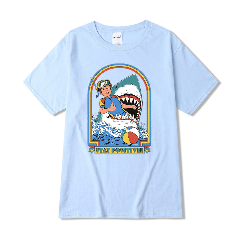 Printed T-Shirt-D539