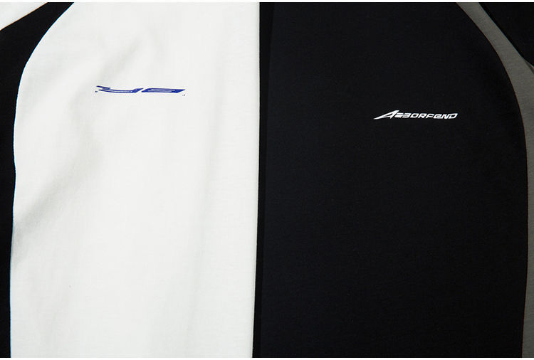 Color contrast stitching TEE-D302