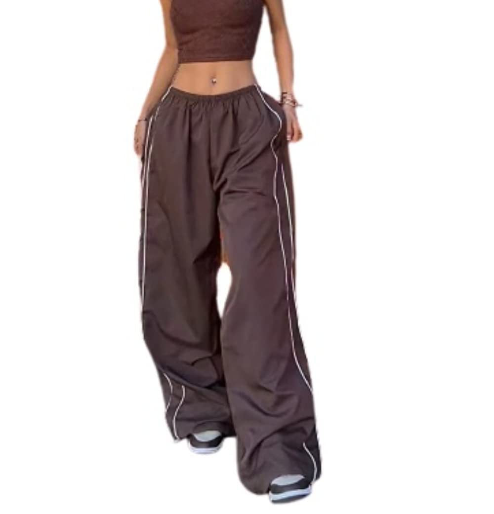 Oversize striped slacks-D320