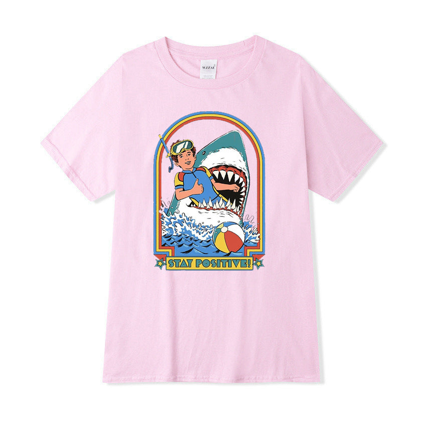 Printed T-Shirt-D539