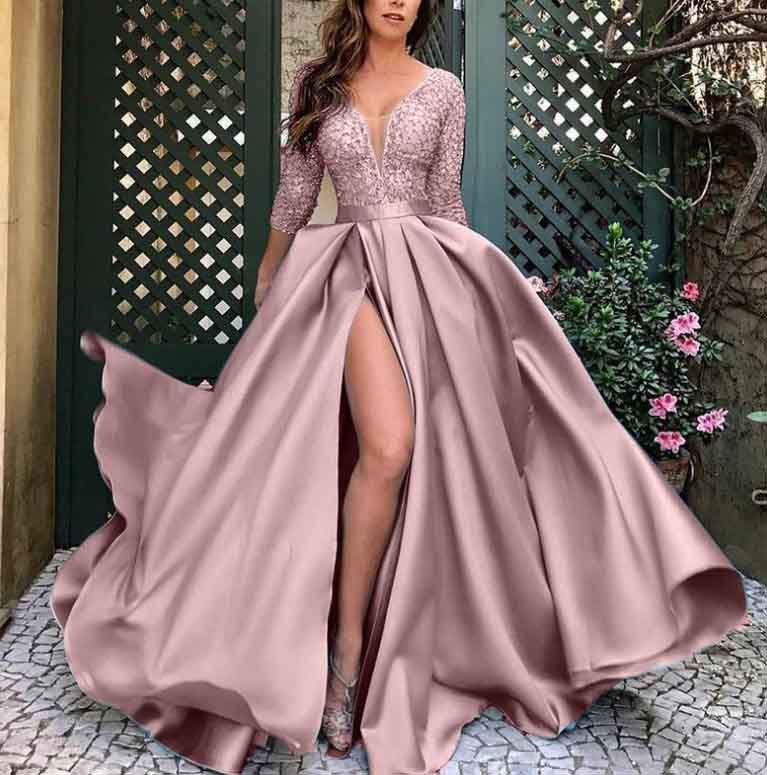 Party evening dress-D709