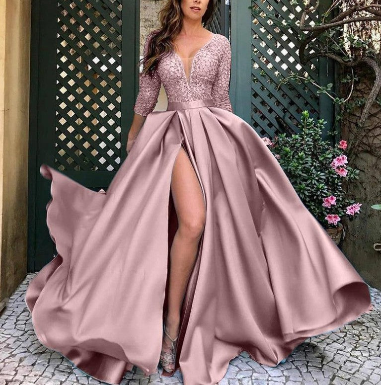 Party evening dress-D709