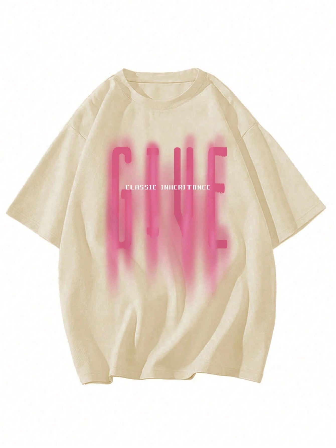 Letter print TEE-D660