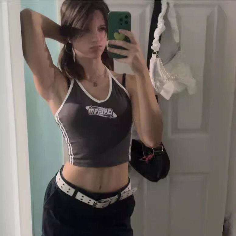 Sweet Halter Top-D529