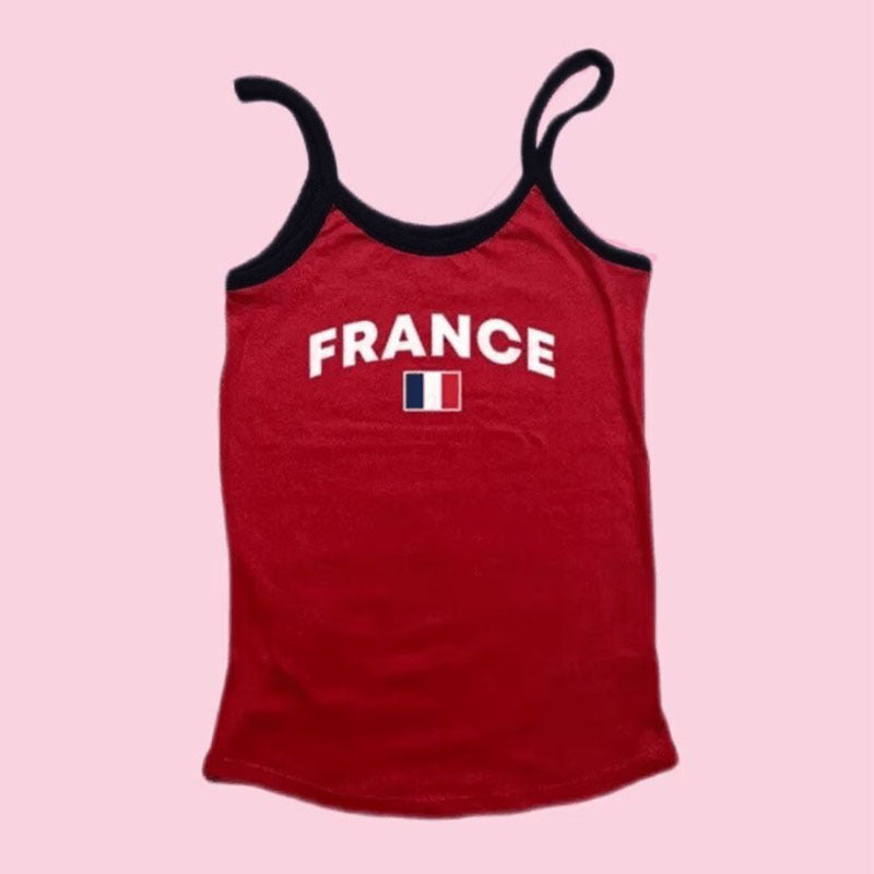 Monogram print European Cup football sling-D583