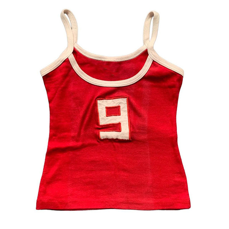 Monogram print European Cup football sling-D583